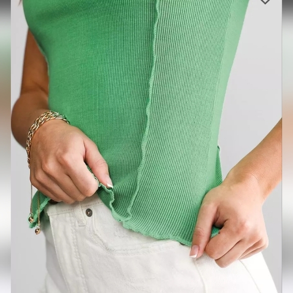 Gilded Intent Ribbed Tank Top - Picture 8 of 8